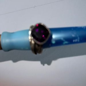 Silpada sterling Silver Amethyst Ring